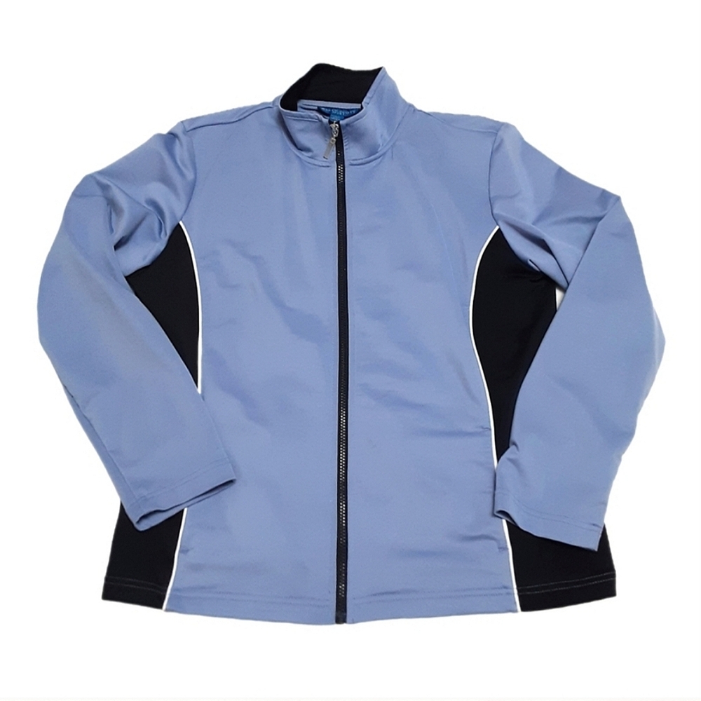 Karen Scott Active Workout Jacket Womens Large